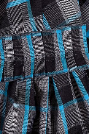 #26511 Платье Серый/голубой