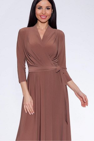 #23312 Платье Светло-коричневый