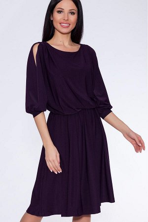 #21894 Платье Темно-фиолетовый