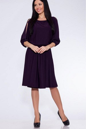 #21894 Платье Темно-фиолетовый