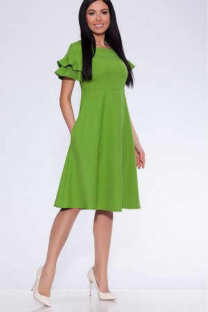 #14177 Платье Зеленый