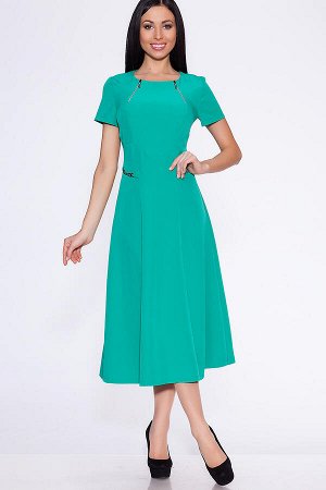 #6563 Платье Зеленый