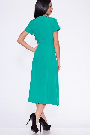 #6563 Платье Зеленый
