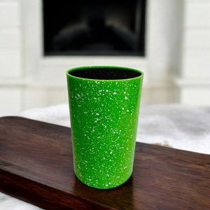 Подставка для ножей (с наполнителем) (Y-7) (зеленый)