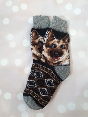 Шерстяные носки