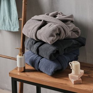 Халат махровый женский SL HOE: Basic "Ривьера", 100% хлопок, 420 г/м2
