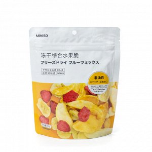 Сушеные фруктовые чипсы (клубника, банан, персик)