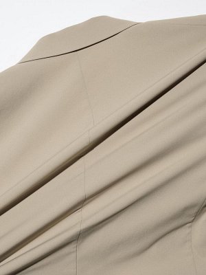 UNIQLO - легкий пиджак из гладкой ткани - 32 BEIGE