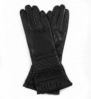 Удлиненные женские кожаные перчатки из коллекции Limited Collection компании MARKS&SPENCER