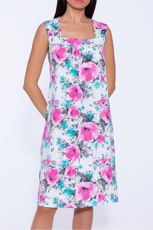 #43271 Платье (INTEX) Белый/розовый