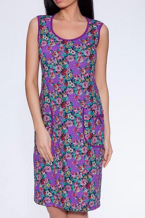 #14247 Платье (INTEX) Фиолетовый/розовый