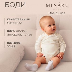 Боди детское MINAKU.