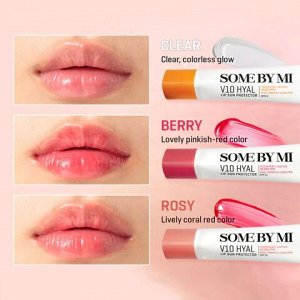 Some By Mi V10 Hyal Lip Sun Protector SPF15 Солнцезащитный бальзам для губ ягоды