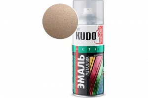 Краска аэрозоль металлик шоколад KUDO 520мл