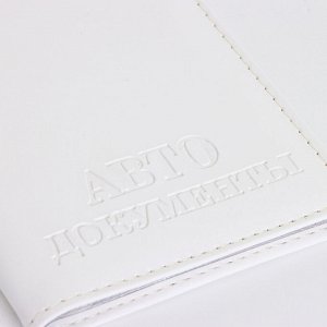 Обложка для автодокументов, цвет бежевый
