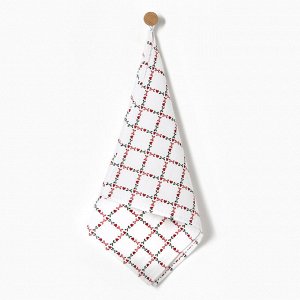 Полотенце «Этель» Flower Cage, 40x73 см, 100% хлопок, рогожка 186 г/м²