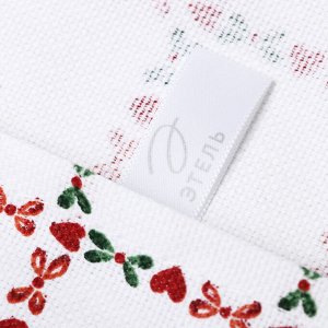 Полотенце «Этель» Flower Cage, 40x73 см, 100% хлопок, рогожка 186 г/м²