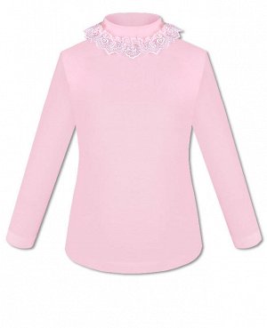 Розовая школьная блузка для девочки Цвет: св.розовый