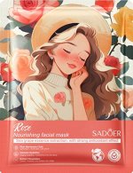Тканевая маска роза