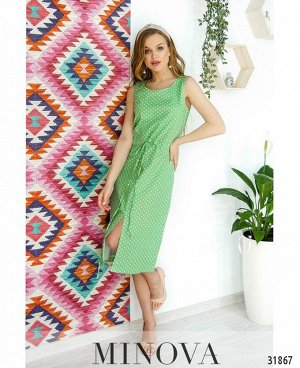 Платье №16451-зеленый