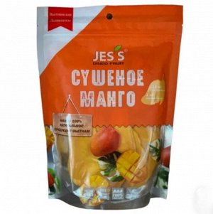 Сушеное манго без сахара JESS 500 гр - Вьетнамское наслаждение