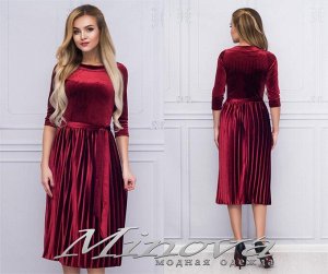 Платье №1068 (красный)