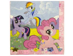 Салфетка My Little Pony 33 см. 16шт. 1502-1326