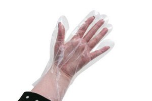 Одноразовые перчатки с удлиненными манжетами 20 шт Clean Wrap