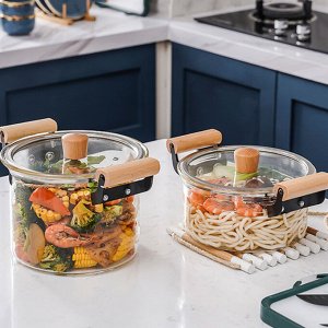 Стеклянная кастрюля "Glass Pan"  / 3,5 л