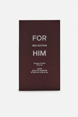 Парфюм ЦВЕТ как на первом фото ДЛЯ НЕГО RED EDITION EDP 100 МЛ (3,4 жидк. унции) (FOR HIM RED EDITION EDP 100 ML (3,4 FL. OZ)) Восточная парфюмированная вода. Пирамида аромата содержит ноты апельсина,