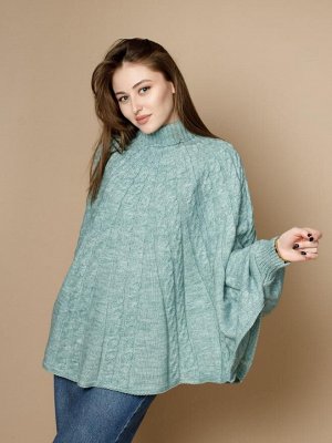 Пончо морская волна