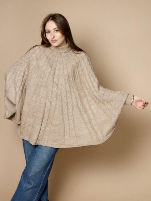 Пончо кофе с молоком