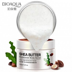 BioAqua Shea Butter Moisturize Body Scrub скраб для тела с маслом Ши