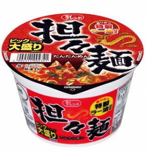 DAIKOKU Лапша б/п Тантанмен острый суп с кунжутом и вкусом мясного фарша, 104 гр (12)