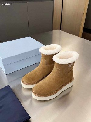 Сапоги женские замшевые зимние