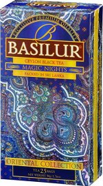 Чай Basilur ВОСТОЧНАЯ КОЛЛЕКЦИЯ &quot;Волшебные ночи/Magic Nights&quot; 25 пак*2г*24  4792252923539 ТОП