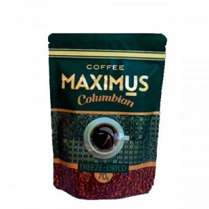Кофе сублимированный «Columbian» ТМ Maximus м/у 70 гр.  1*40	"