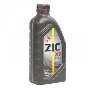 Масло моторное ZIC  X7  5w40  SN/CF, ACEA A3/B3, A3/B4   1л  (бензин, синтетика)  (1/12)