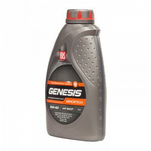 Масло моторное ЛУКОЙЛ Genesis Armortech 5W40 SN/CF синтетика 1л (1/12)