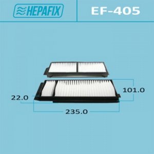 Воздушный фильтр Салонный  AC-405 HEPAFIX   (1/68)