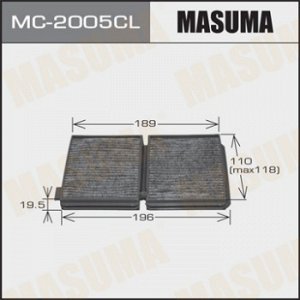 Салонный фильтр  AC-1882 MASUMA  (1/40)