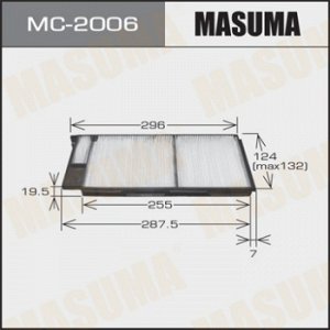 Салонный фильтр  AC-1883 MASUMA  (1/40)