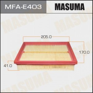 Воздушный фильтр  MASUMA  (1/40)  PEUGEOT/ 206/ V1100, V1600   98-