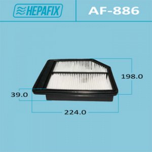 Воздушный фильтр A-886 "Hepafix"   (1/40)