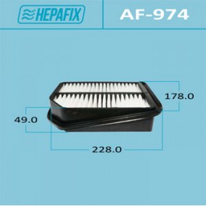 Воздушный фильтр A-974 "Hepafix"   (1/40)