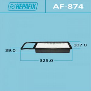 Воздушный фильтр A-874 "Hepafix"   (1/40)