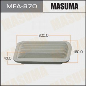 Воздушный фильтр  A-747 MASUMA (1/40)