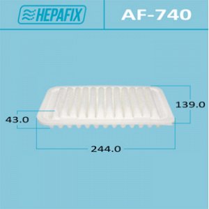 Воздушный фильтр A-740 "Hepafix"   (1/80)