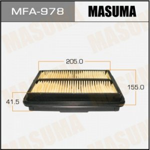 Воздушный фильтр A-855V MASUMA  (1/40)
