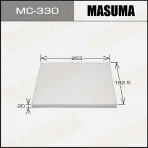 Салонный фильтр  AC-207E  MASUMA  (1/40)